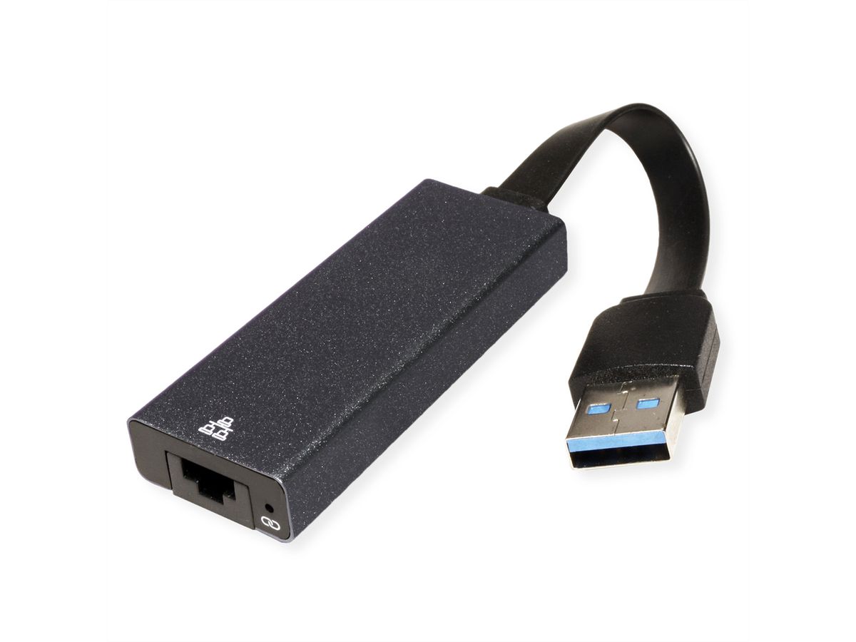 VALUE USB 3.2 Gen 1 Typ A zu 2.5-Gigabit-Ethernet Konverter