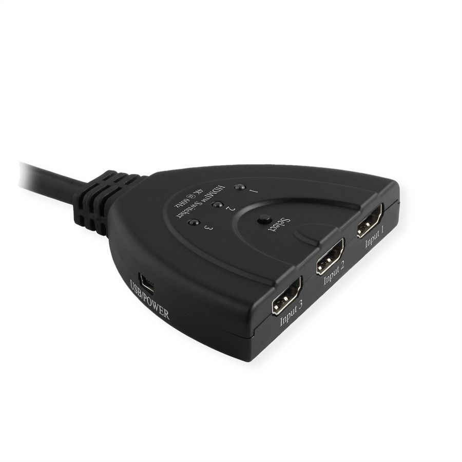 VALUE 4K HDMI Switch, 3-fach