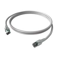EasyLan FlexBoot Patchkabel Cat.6A, S/FTP, grau, 2 m