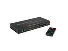 ROLINE HDMI 4x1 QUAD Multi-Viewer Switch, nahtlose Umschaltung