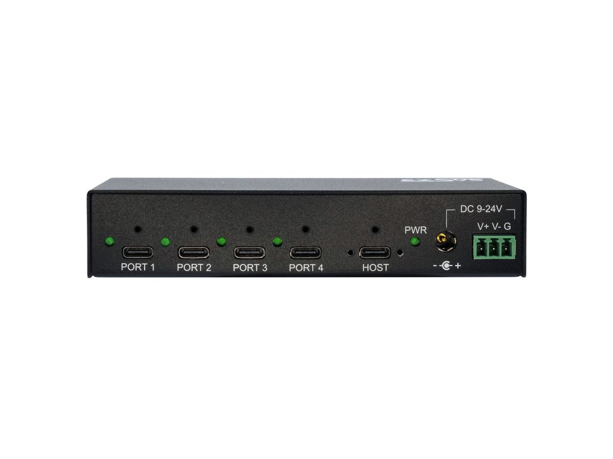 EX-12294HMS 4 Port USB 3.2 Metall HUB 4x C