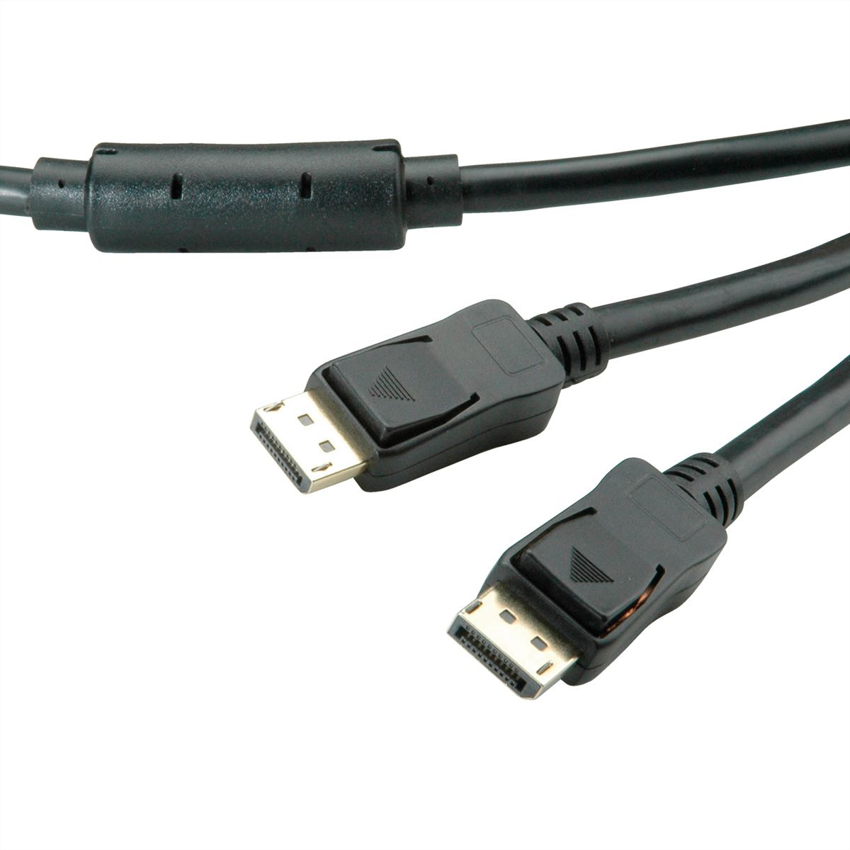 VALUE DisplayPort Kabel, v1.2, aktiv, ST/ST, 15 m