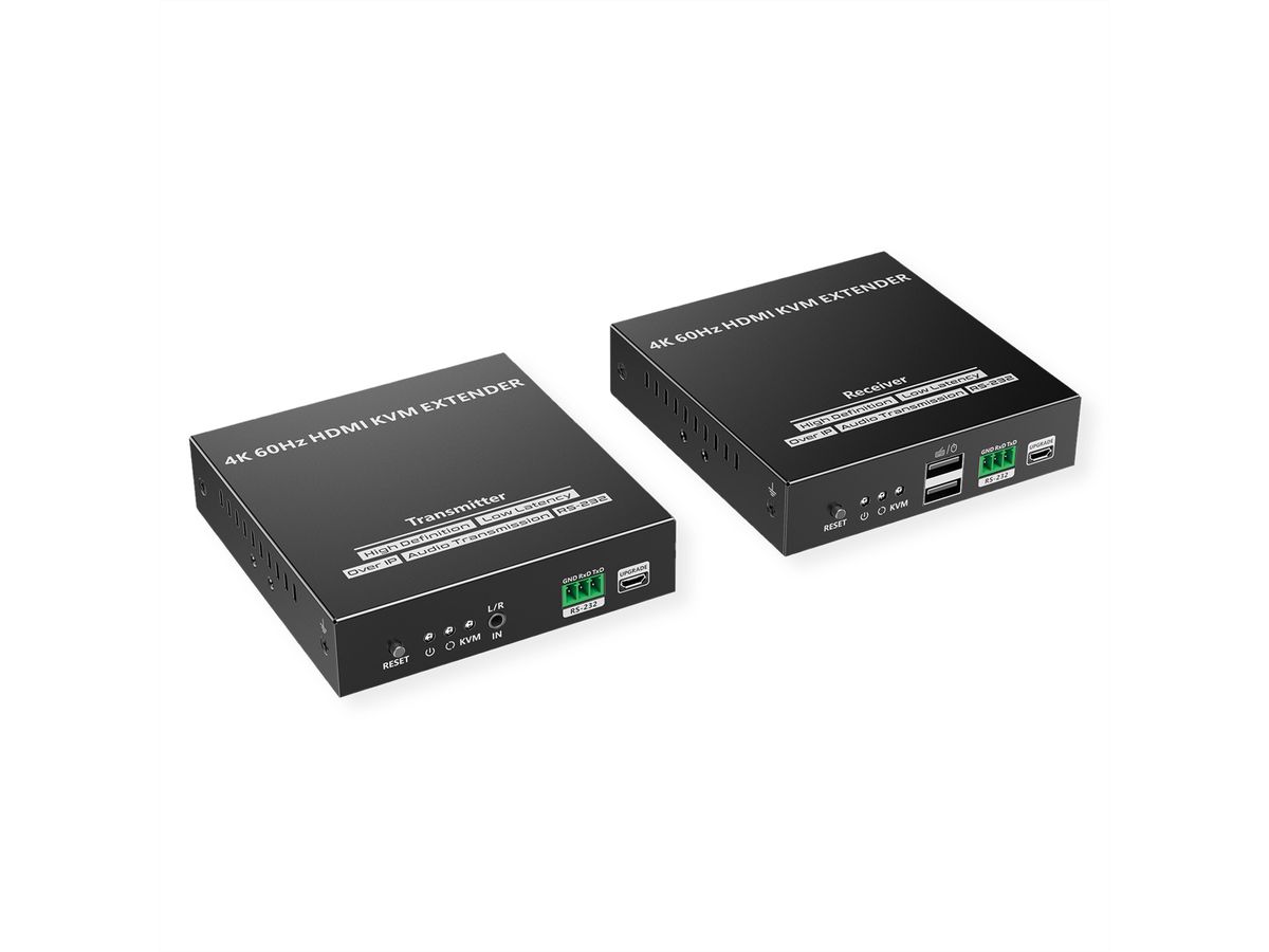 VALUE KVM Verlängerung über Kat.6/6A, HDMI, max. 120m
