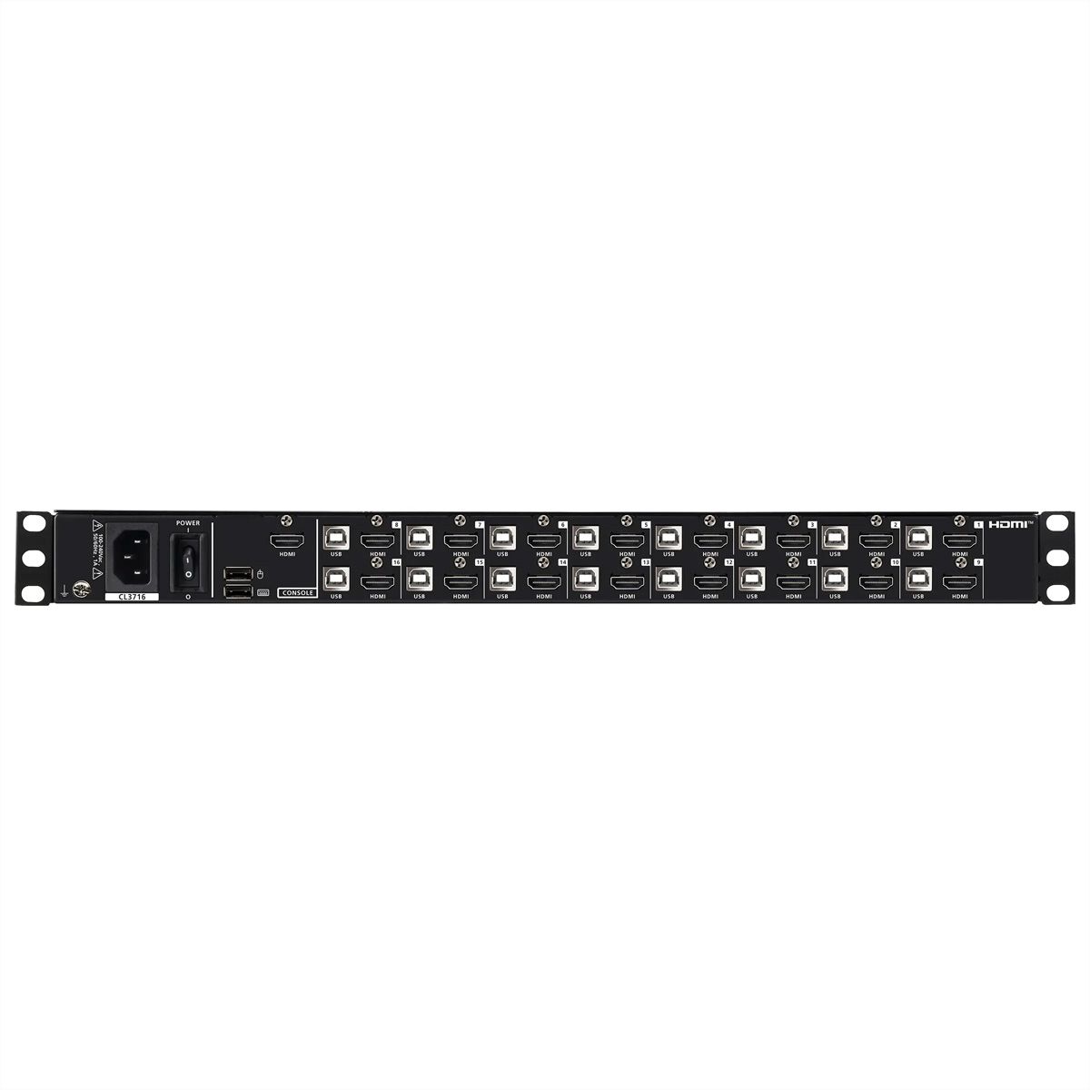 ATEN CL3716NW SP 16-Port USB HDMI LCD KVM Konsole, ES-Layout
