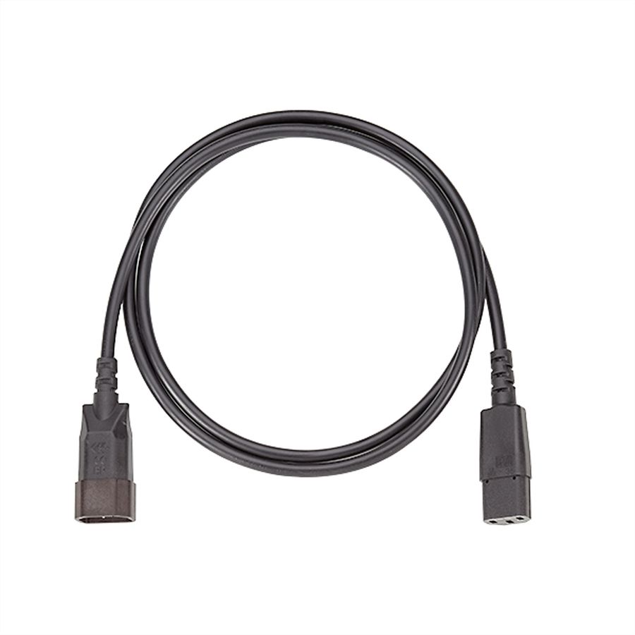 BACHMANN Verlängerung H05VV-F 3G1,0mm², L: 1,5m sw C13/C14
