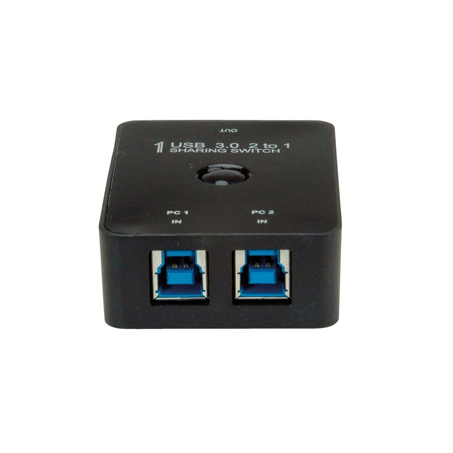 VALUE Manueller USB 3.2 Gen 1 Switch, 2 Ports