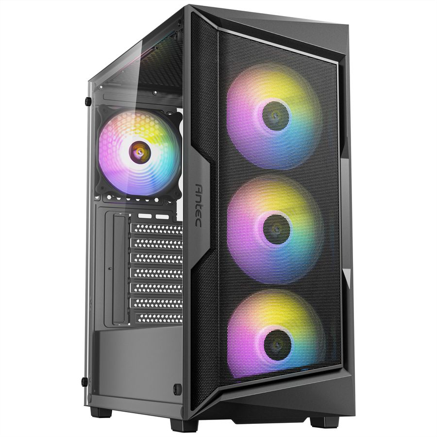 ANTEC AX61 Elite PC Gehäuse Midi Tower Gaming ATX, schwarz