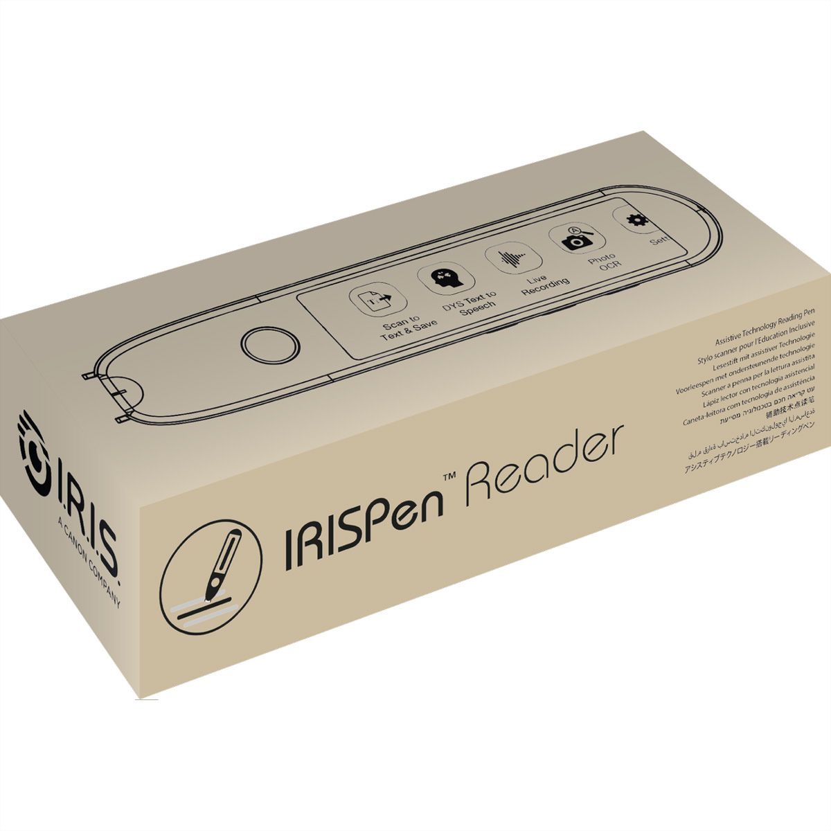 IRISPen Reader 8, Lesestift mit assistiver Technologie