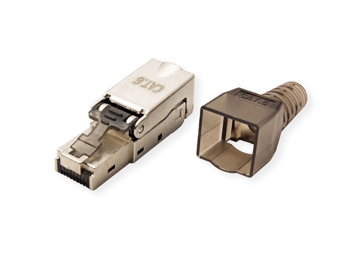 VALUE feldkonfektionierbarer RJ-45 Stecker Kat.6 (Class E), STP