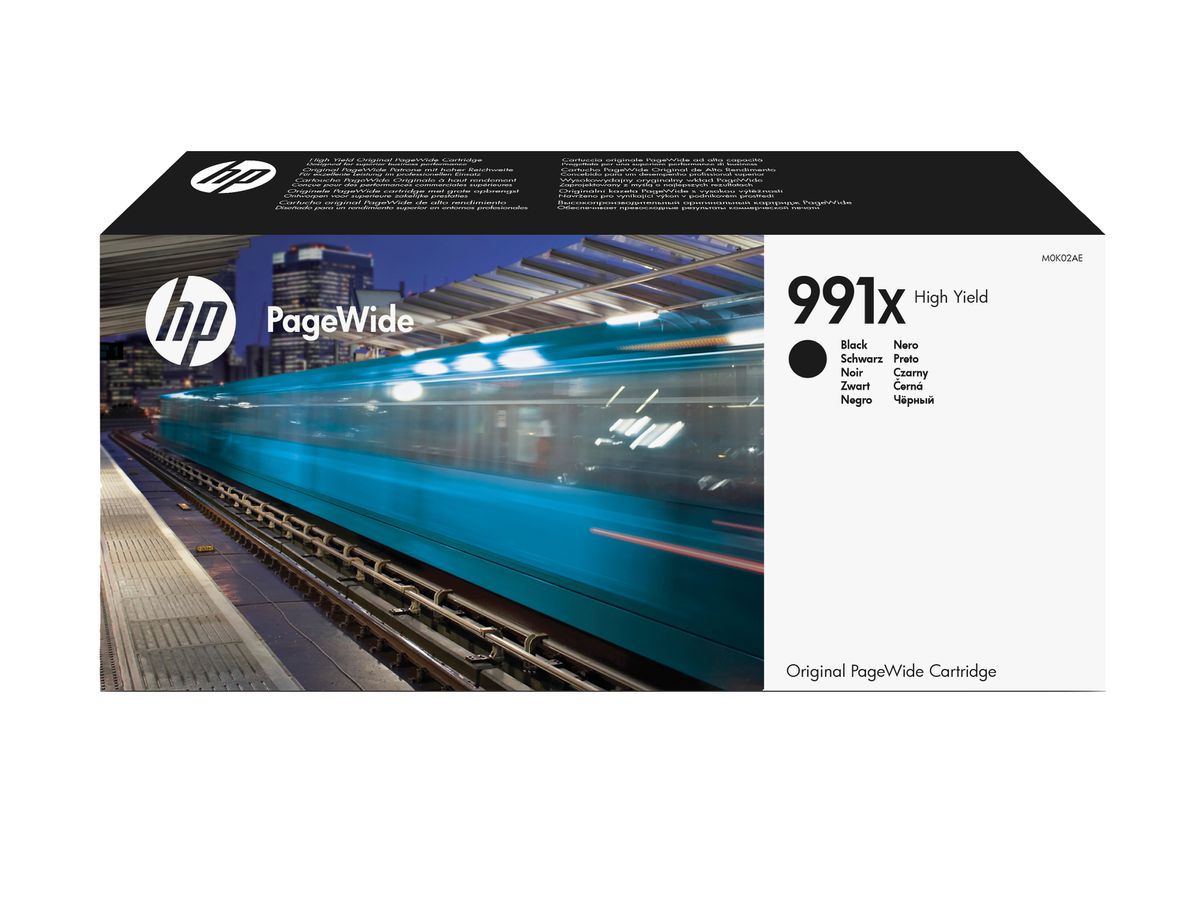 HP 991X Schwarz Original PageWide Patrone mit hoher Reichweite