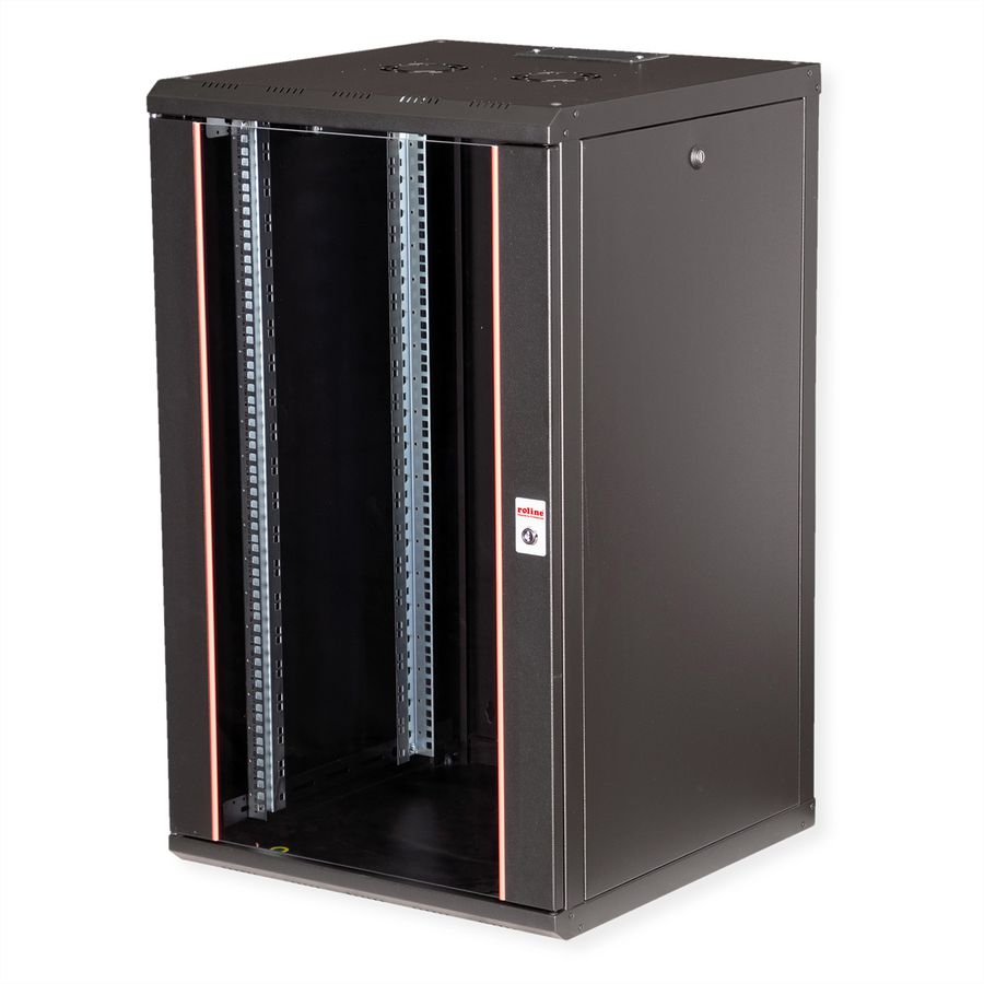 ROLINE 19-Zoll Wandgehäuse Pro 20 HE, 600x600 BxT schwarz