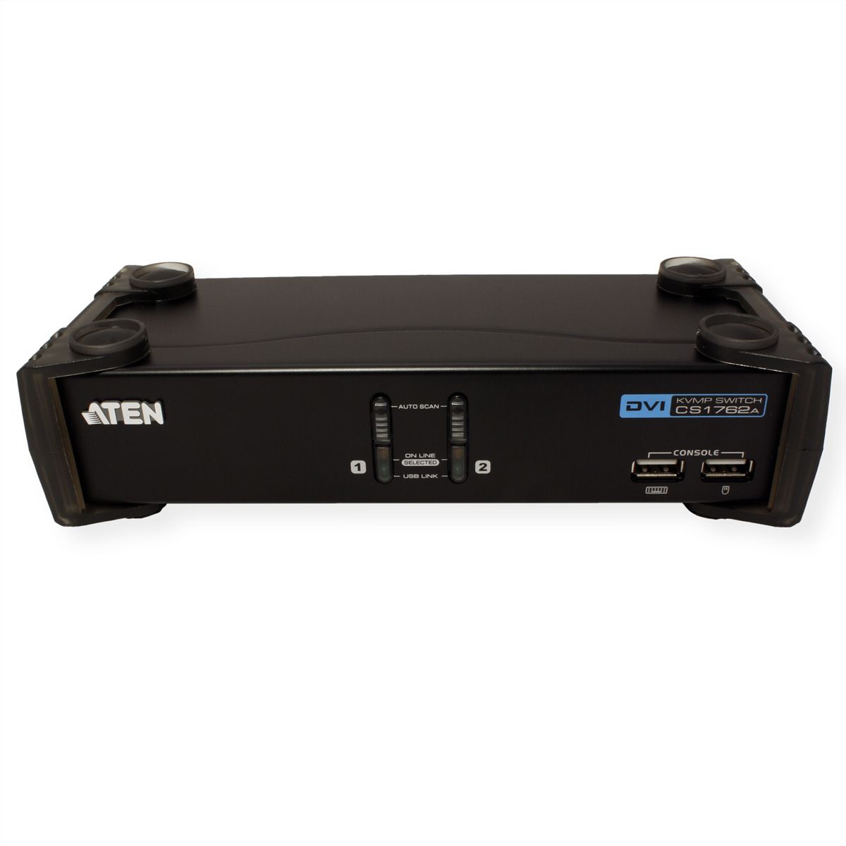 ATEN CS1762A KVM Switch DVI, USB, Audio, USB-Hub, 2 Ports