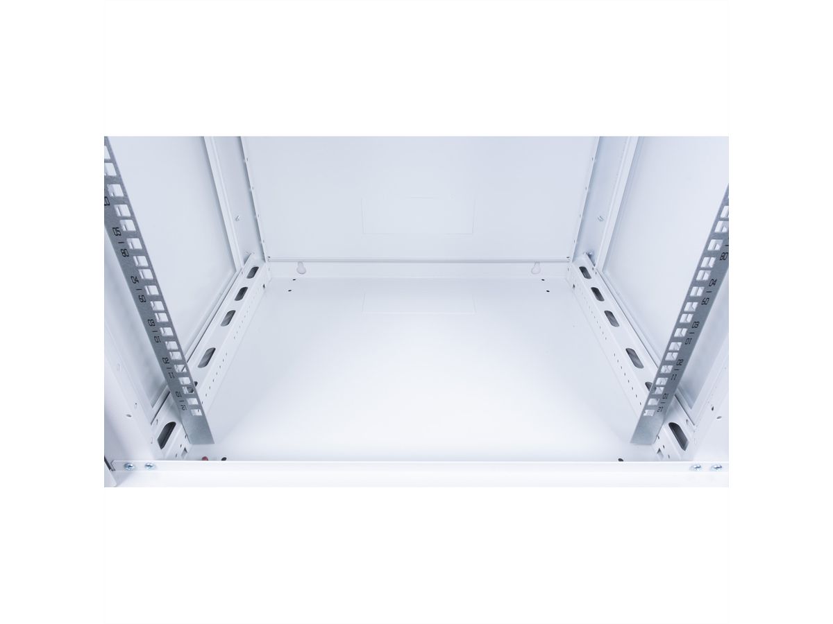 ROLINE 19-Zoll Wandgehäuse Basic Plus 12HE, 600x450 BxT grau