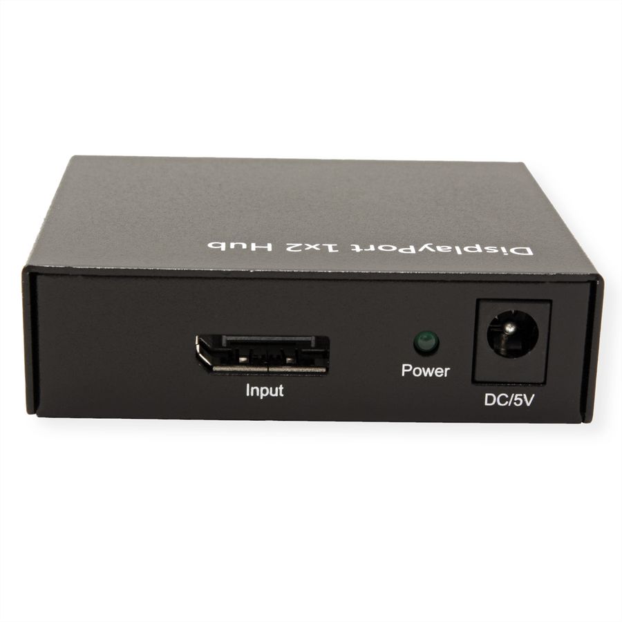 VALUE DisplayPort-Video-Splitter (Hub), 2fach