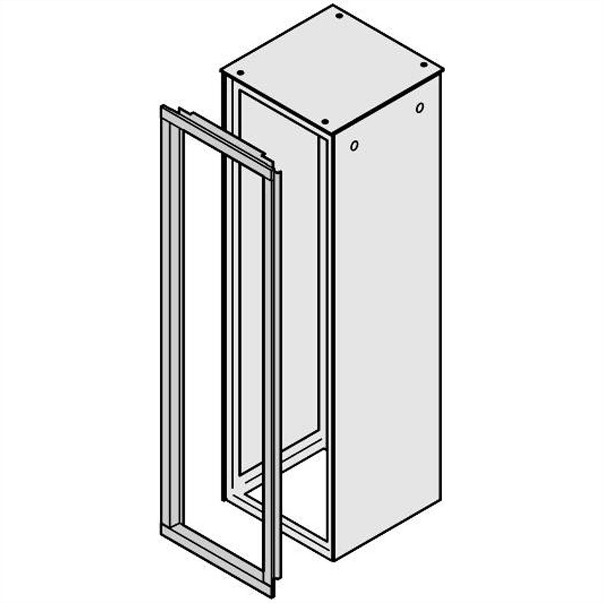SCHROFF Dekorahmen - DEKO RAHMEN 2200H 600B 7035