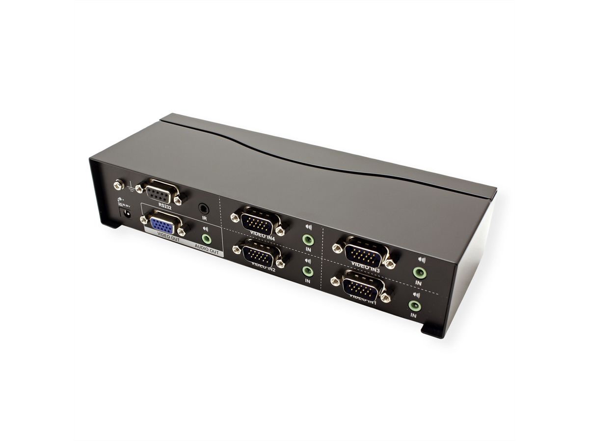 ATEN VS0401 VGA Switch 4 Ports, Audio, RS232