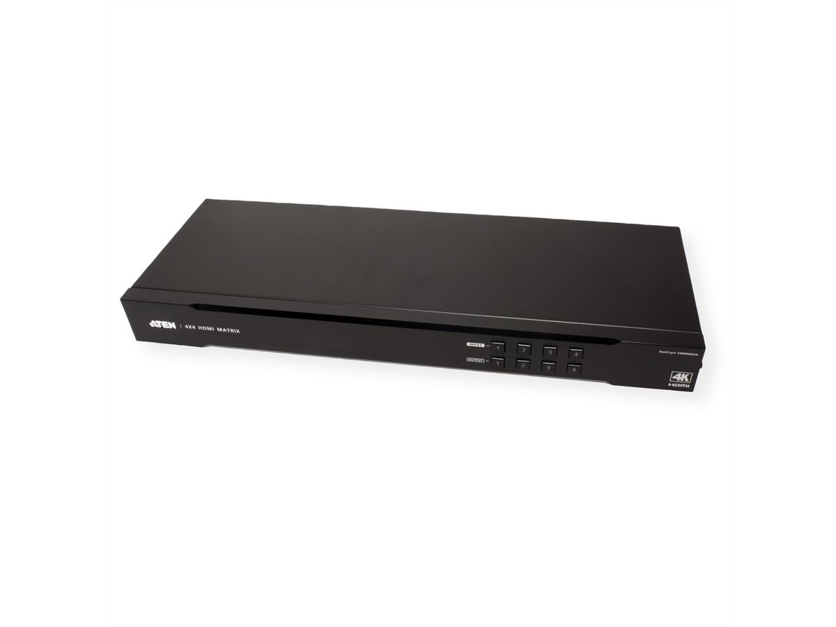 ATEN VM0404HA 4 x 4 4K HDMI Audio/Video Matrix Switch