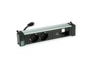 BACHMANN POWER FRAME M 2xCEE7/3, 1xUSB C 30W 1xCM 0,2m GST18