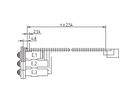 SCHROFF Aufnahmerahmen für Montageebene 1 - LP-HALTER FES 1-REIHIG