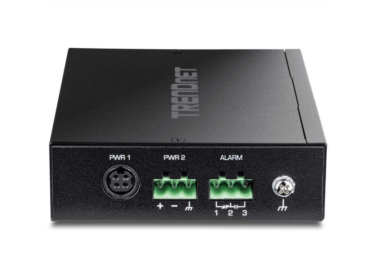 TRENDnet TI-G50611 Industrial DIN-Rail Switch 6-Port 2.5G mit 10G Ports