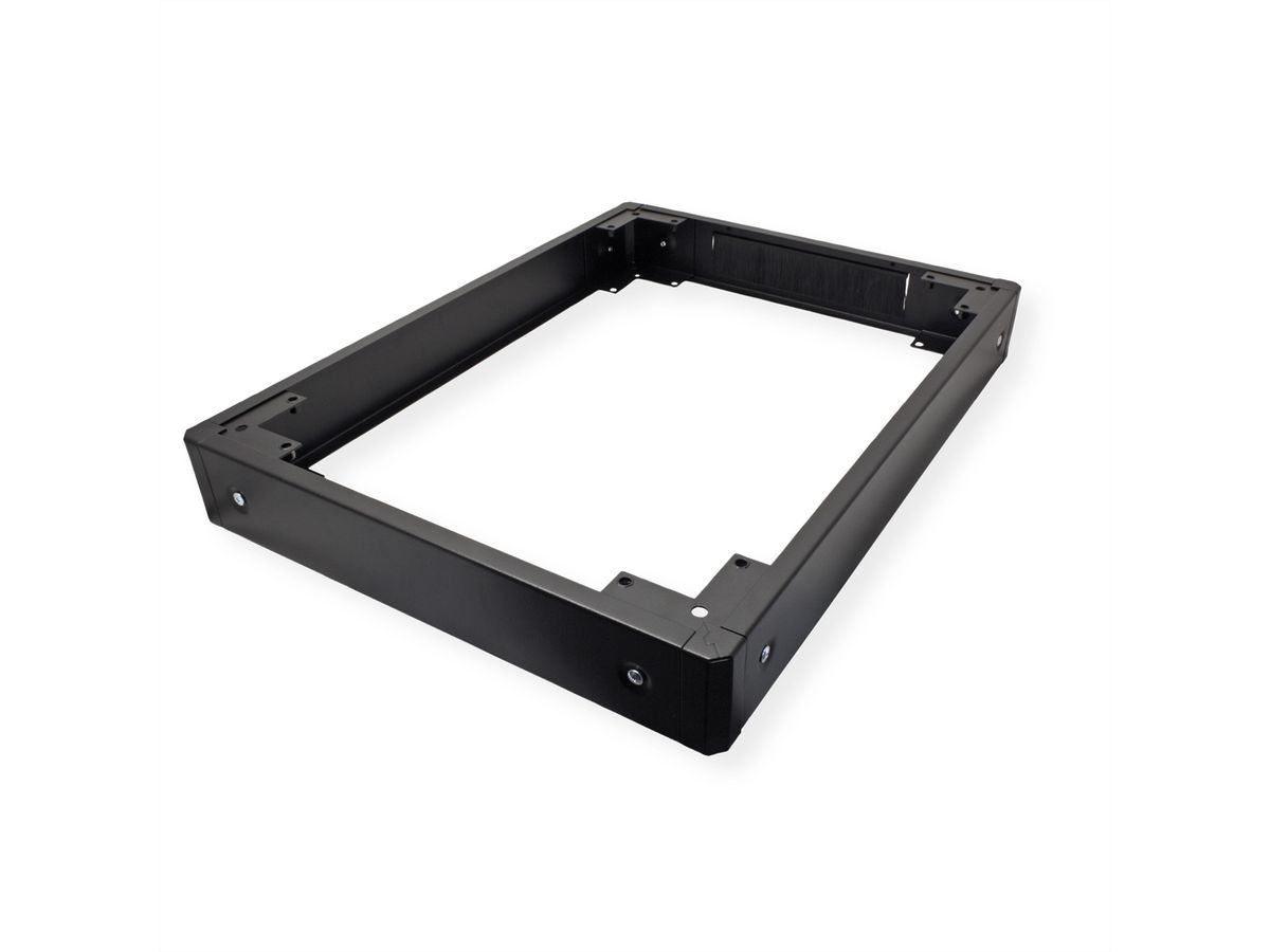 ROLINE Sockel für Netzwerkschrank, 600x800 BxT, schwarz
