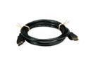 ROLINE RM HDMI High Speed Kabel mit Ethernet, schwarz, 1 m