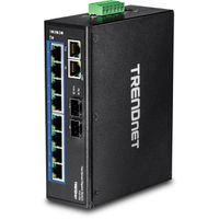 TRENDnet TI-G102 10Port Switch DIN-Rail Industrial Gigabit