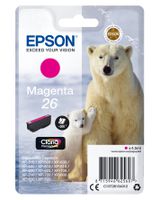 Epson Polar bear Singlepack Magenta 26 Claria Premium Ink