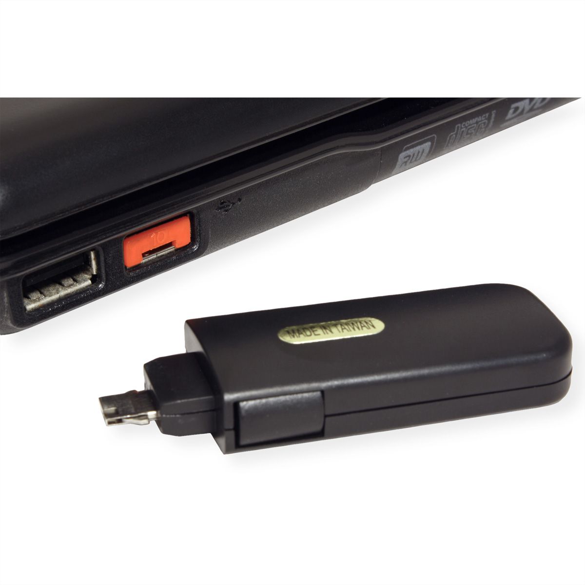 ROLINE USB Typ A Port Blocker, 4x Schloss und 1x Schlüssel