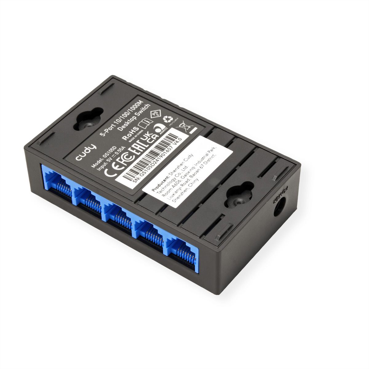 CUDY GS105D 5-Port Gigabit Switch