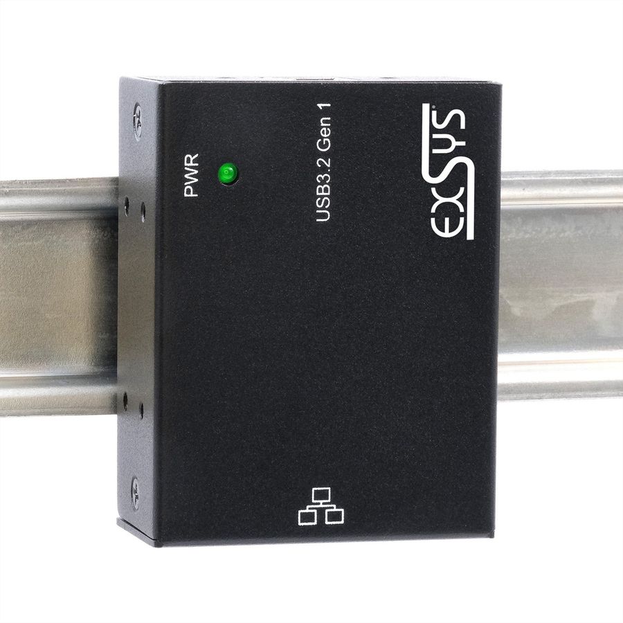 EXSYS EX-13021HMV USB 3.2 zu Ethernet 1Gigabit B-Anschluss