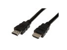 VALUE 4K HDMI Ultra HD Kabel mit Ethernet, ST/ST, schwarz, 1 m