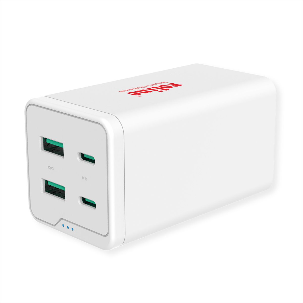 ROLINE USB Charger, 4 Port (2x USB-C, 2x USB-A QC3.0), max. 120W