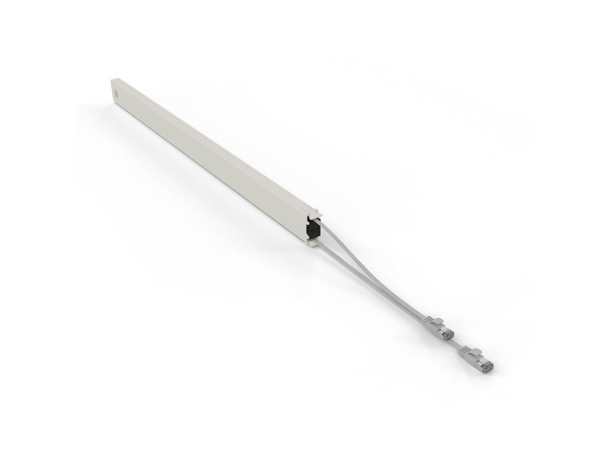 patchbox.one Kassette 46RU STP grau Cat.6a 2,5m