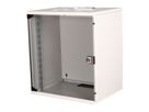 ROLINE 19-Zoll Wandgehäuse Basic 12 HE, 540x400 BxT Bausatz grau