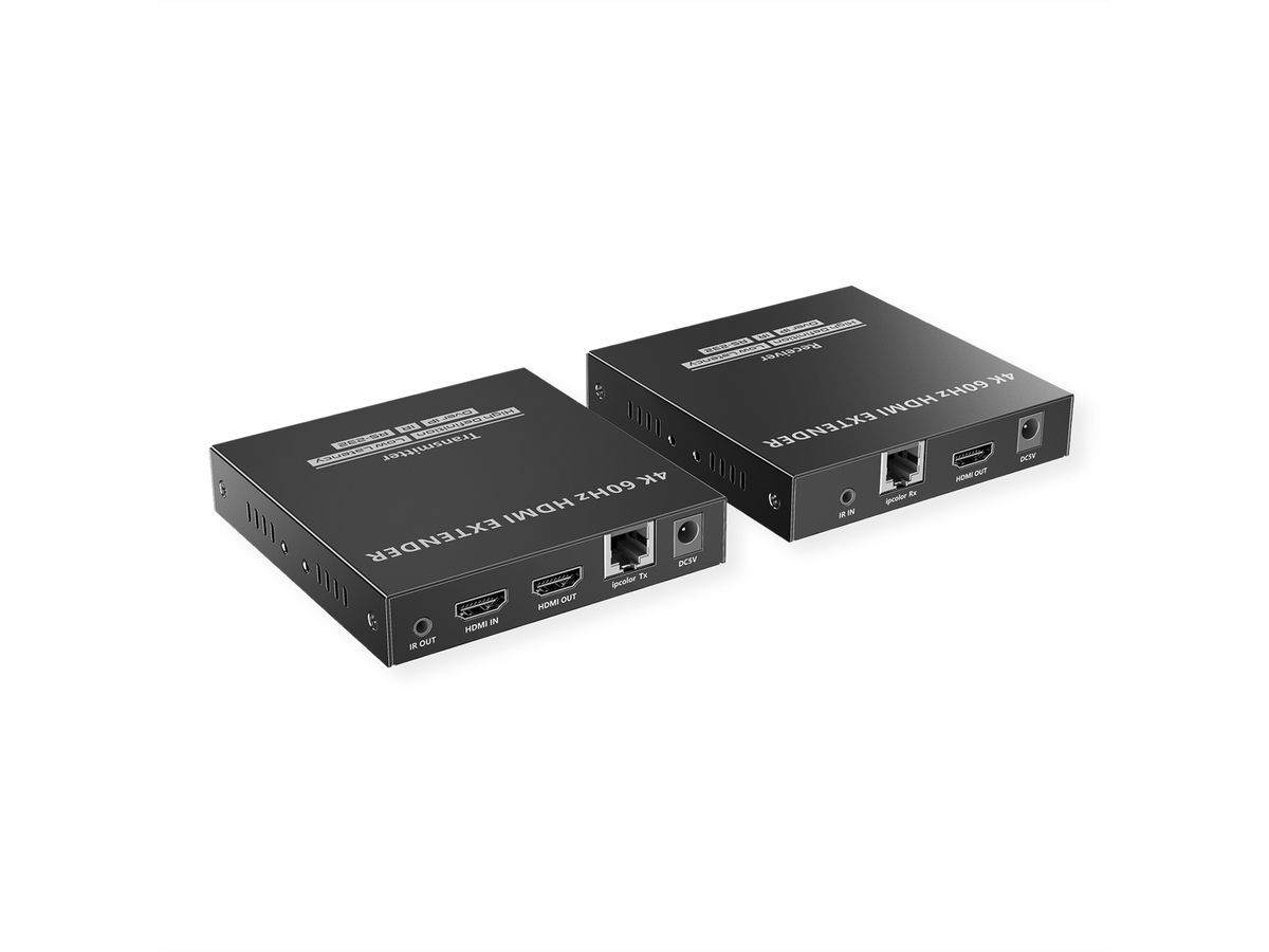 VALUE HDMI-Verlängerung über IP, IPCOLOR, 4K60Hz, 120 m