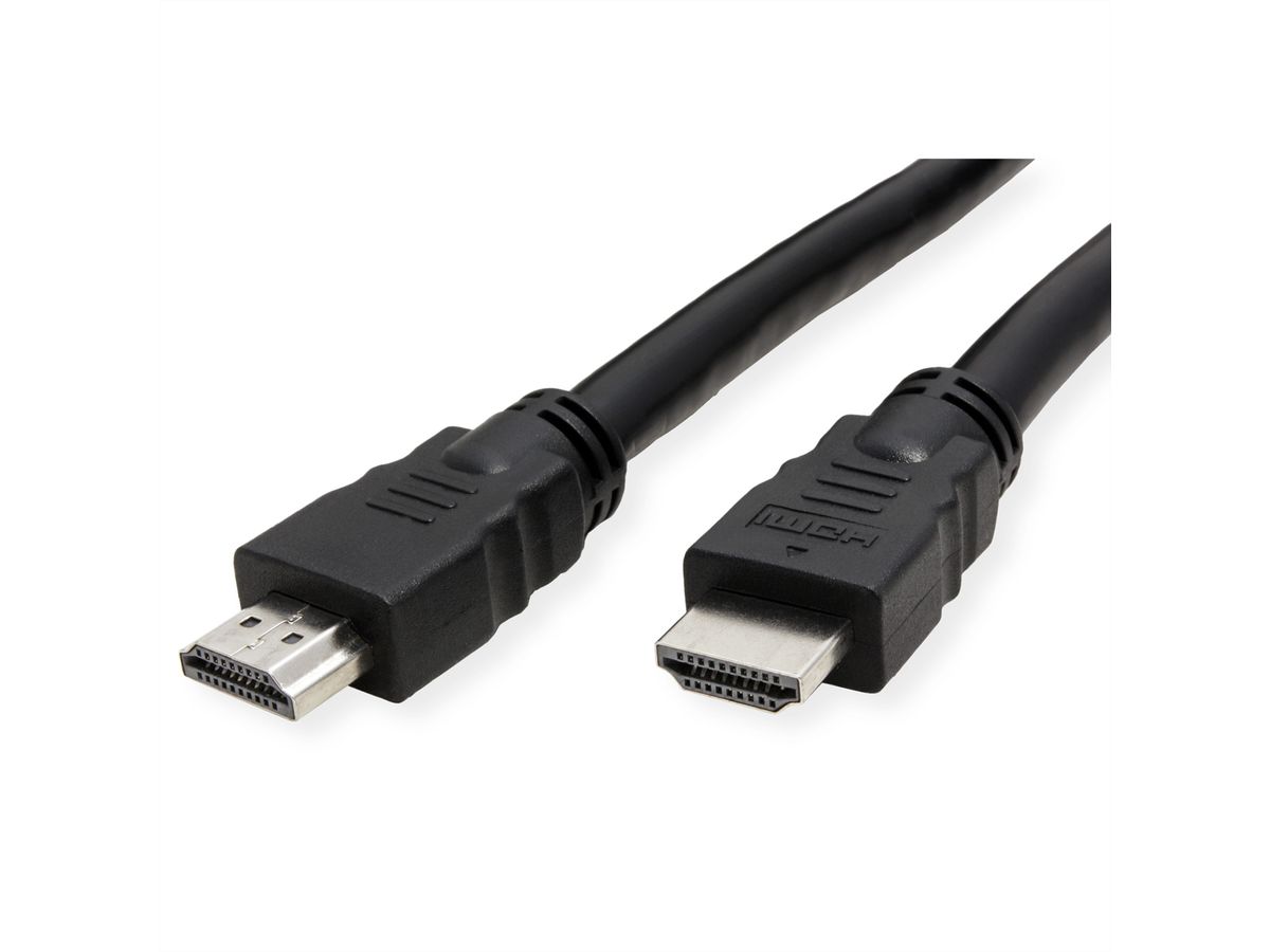 VALUE HDMI High Speed Kabel mit Ethernet, schwarz, 10 m