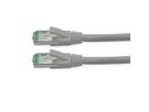 ROLINE RM Patchkabel Kat.6A S/FTP (PiMF), grau, 1,5 m