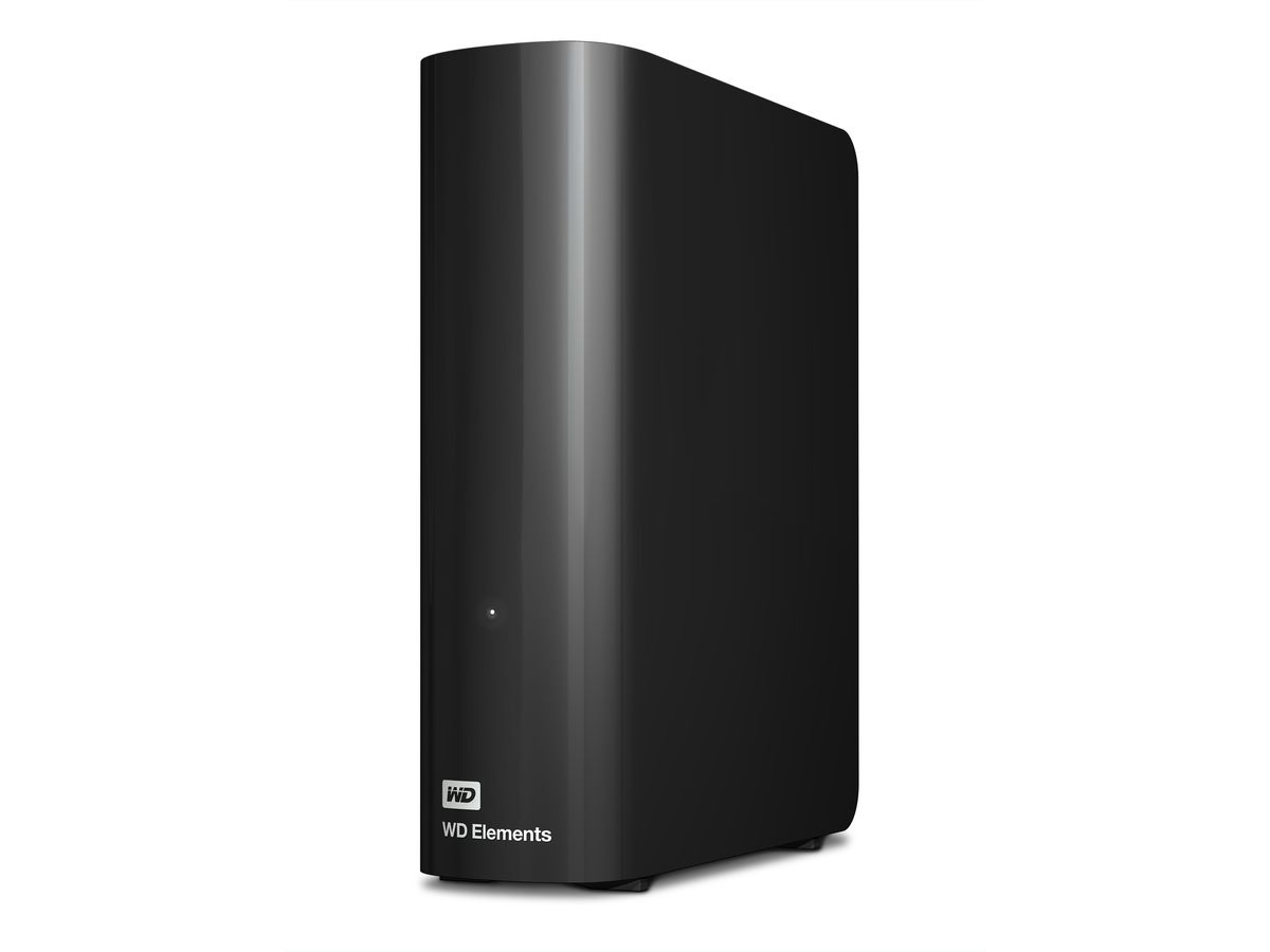 Western Digital WD Elements Desktop Externe Festplatte 4000 GB Schwarz