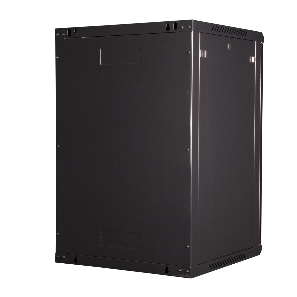 VALUE 19-Zoll Wandgehäuse 18HE, 600x600mm schwarz, Bausatz