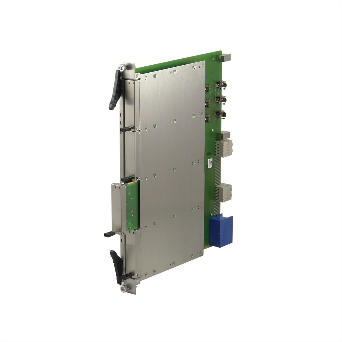 SCHROFF Carrier-Mechanik für Mid-size-AdvancedMC-Module, mit AdvancedTCA-IEA-Griff, Komplettbausatz