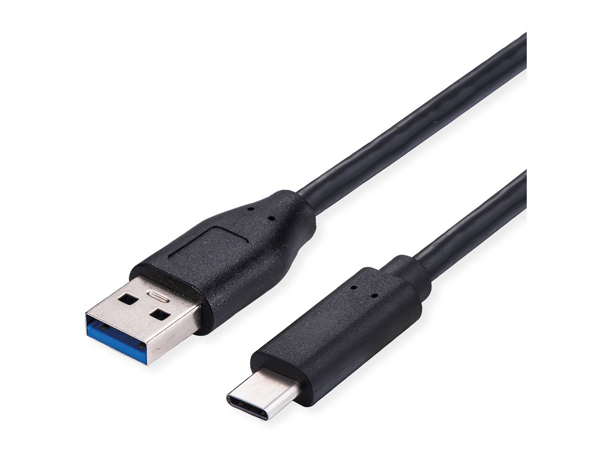 STANDARD USB 3.2 Gen 1 Kabel, USB A-C, ST/ST, 0,5 m