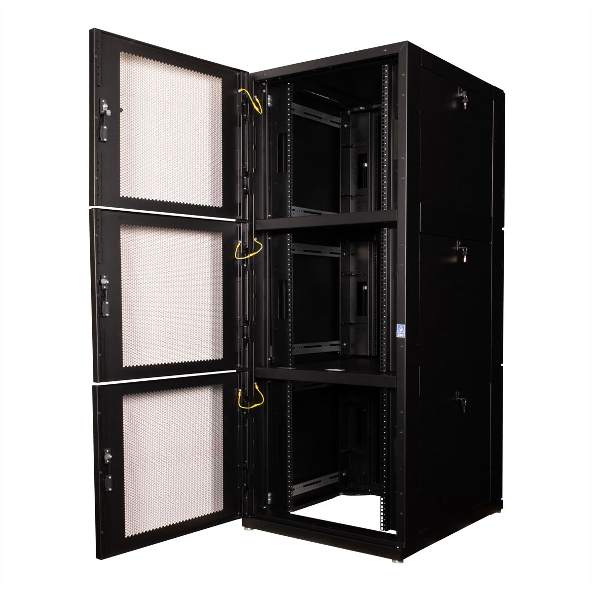 ROLINE Colocation-Schrank 47HE 800x1000mm, 3-Fächer, schwarz