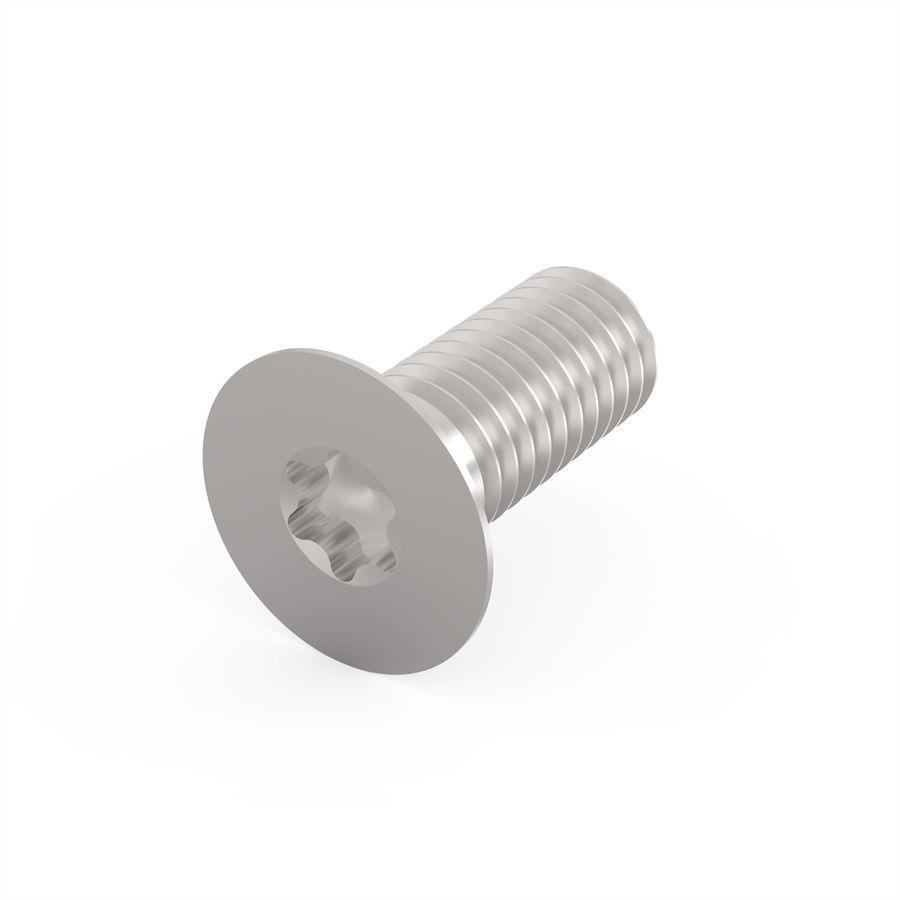SCHROFF Senkkopfschraube mit Torxkopf - SENKSCHR. M5X12 TORX 100STK
