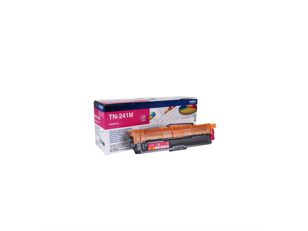 TN241M, BROTHER Tonercartridge, magenta ca. 1.400 Seiten, für HL-3140/50/70 / DCP9020 / MFC9140CDN/9330CDW/9340CDW