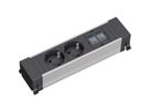 BACHMANN POWER FRAME Small 2x Schutzkontakt 2x CAT6