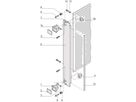 SCHROFF Steckbaugruppen mit Aushebegriff in Trapezform - Frontplatte, U-Profil, geschirmt - STECKBAUGR.HF TR-GR 6HE 6TE