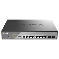 D-Link DSS-200G-10MPP/E 10-Port Switch, Desktop Gigabit PoE Surveillance  242W
