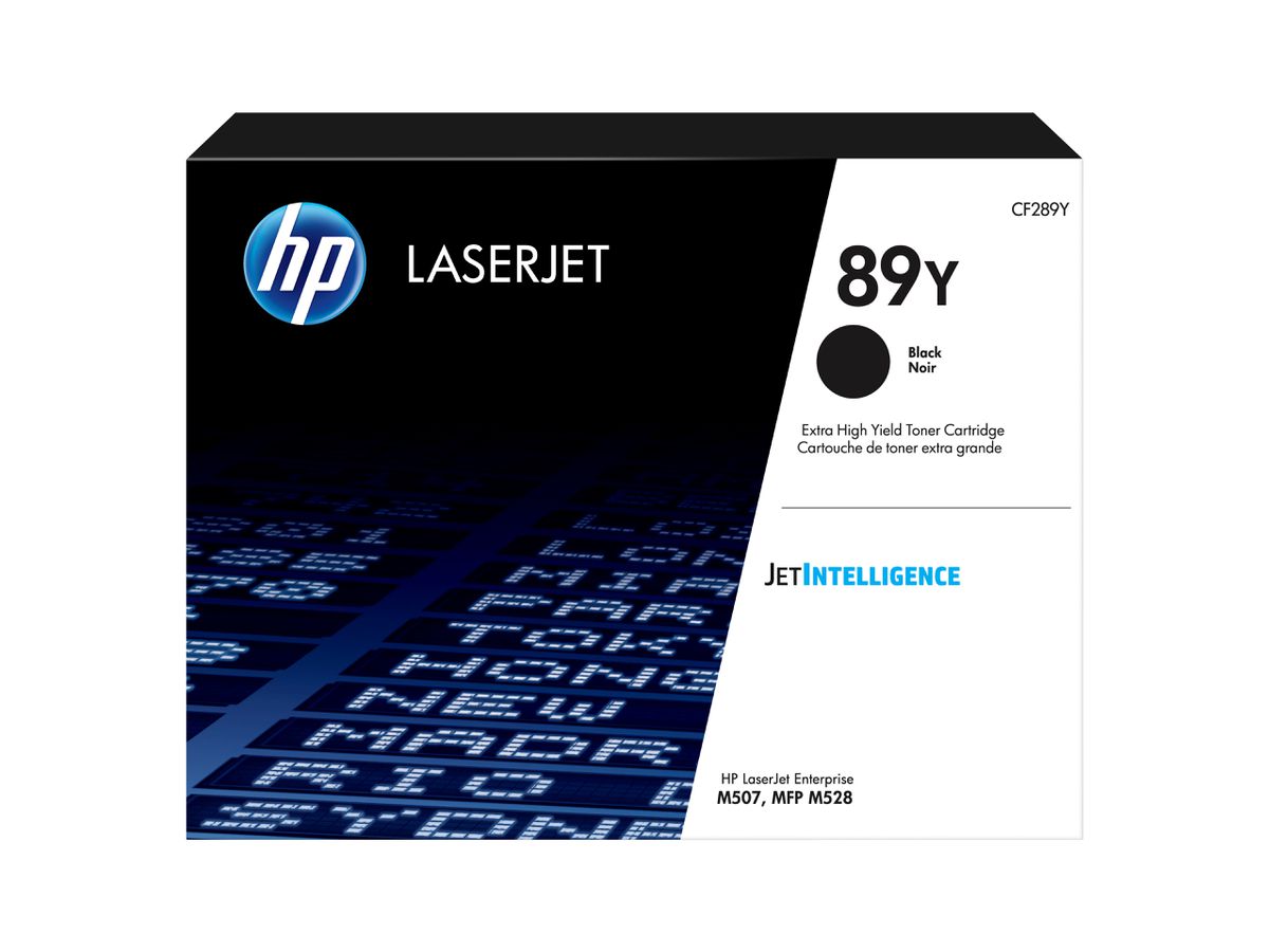 HP 89Y Schwarz Original LaserJet Tonerkartusche mit sehr hoher Reichweite