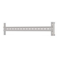 SCHROFF Adapterwinkel mit Gerätetragschiene - SCHIENE+WINKEL SATZ MODULTR.
